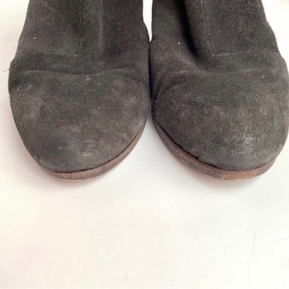 Rag & bone Newbury Black Suede Ankle Boots 37 7 As Seen On Taylor Swift - Picture 9 of 9